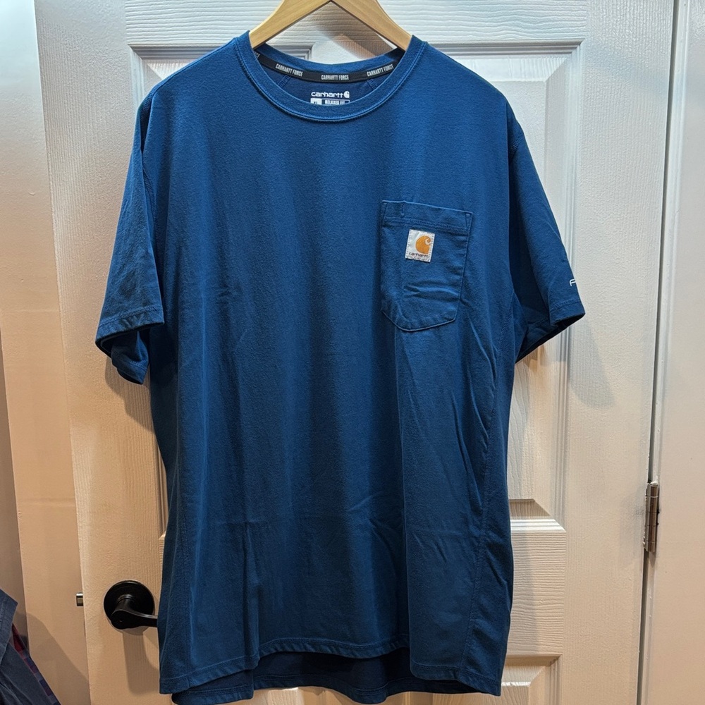 Carhartt Men's Navy Short Sleeve Tee